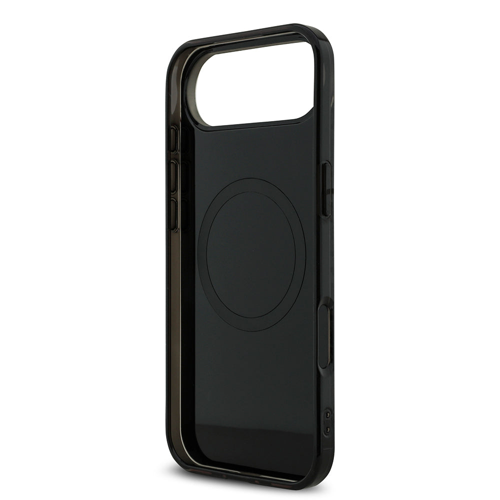 iPhone 17 Air Kılıf AMG Orjinal Lisanslı M-safe Şarj Özellikli Çift Katmanlı Kırmızı Çapraz Çizgili Kapak