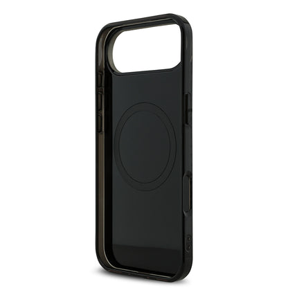iPhone 17 Air Kılıf AMG Orjinal Lisanslı M-safe Şarj Özellikli Çift Katmanlı Kırmızı Çapraz Çizgili Kapak