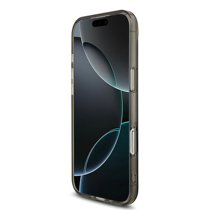iPhone 17 Air Kılıf AMG Orjinal Lisanslı M-safe Şarj Özellikli IML Baskı Logolu Çift Katmanlı Bow Lines Kapak