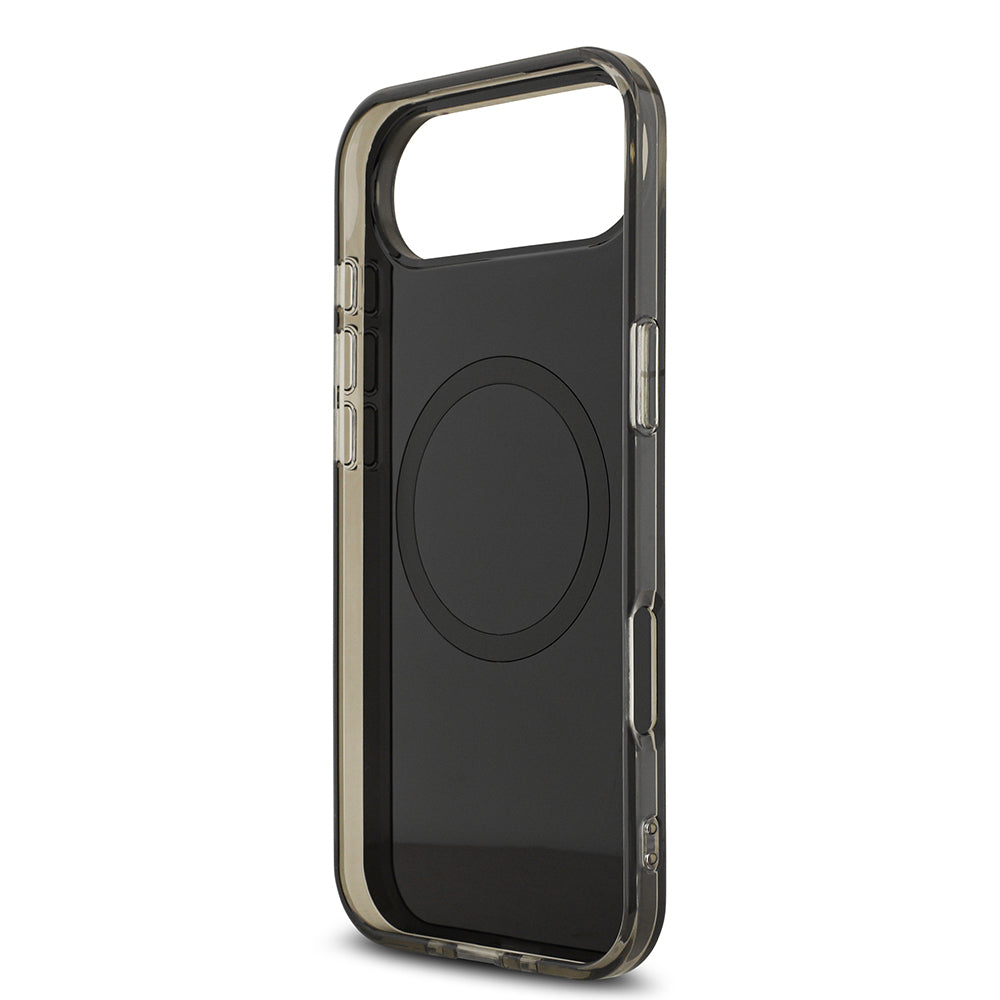iPhone 17 Air Kılıf AMG Orjinal Lisanslı M-safe Şarj Özellikli IML Baskı Logolu Çift Katmanlı Bow Lines Kapak