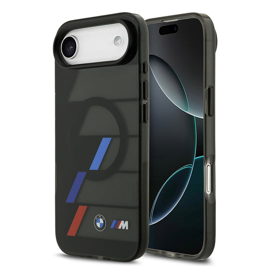 iPhone 17 Air Kılıf BMW Orjinal Lisanslı M-safe Şarj Özellikli IML Baskılı Üç Renkli M Dizayn Kapak
