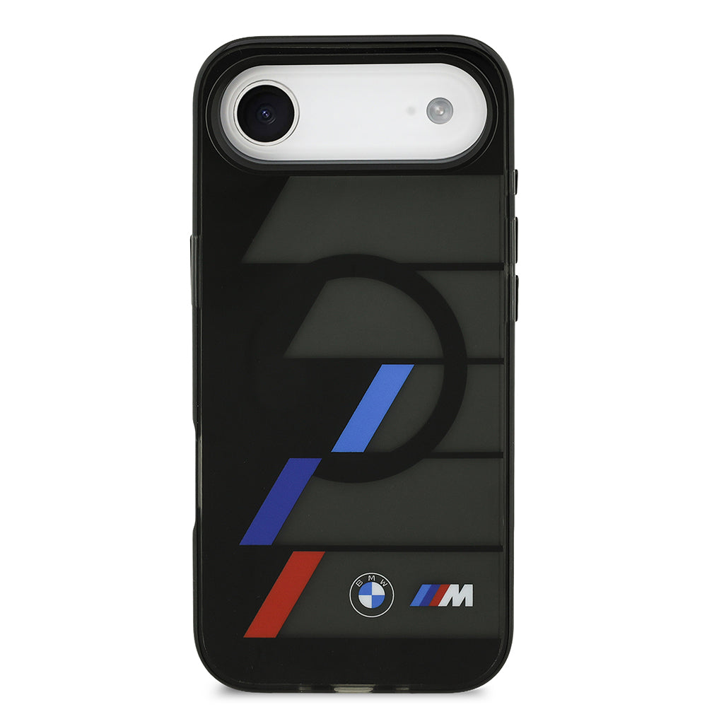 iPhone 17 Air Kılıf BMW Orjinal Lisanslı M-safe Şarj Özellikli IML Baskılı Üç Renkli M Dizayn Kapak