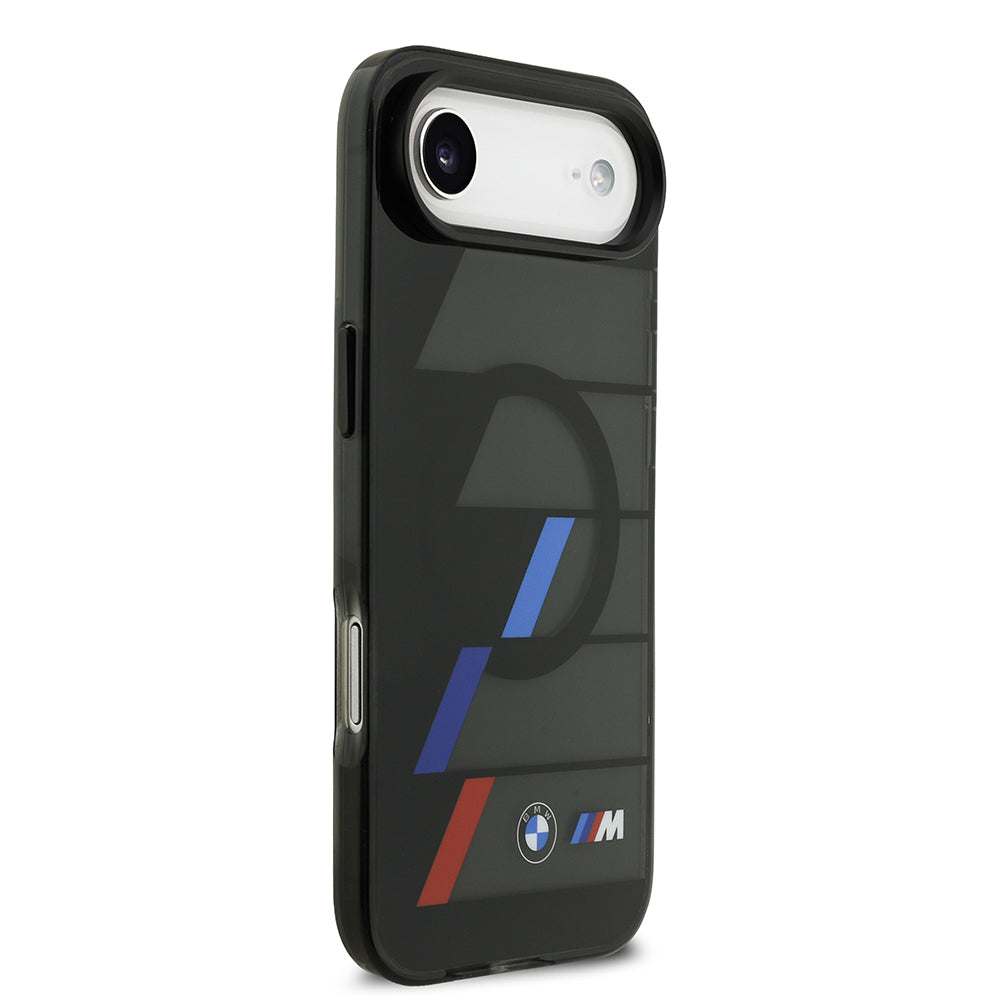 iPhone 17 Air Kılıf BMW Orjinal Lisanslı M-safe Şarj Özellikli IML Baskılı Üç Renkli M Dizayn Kapak