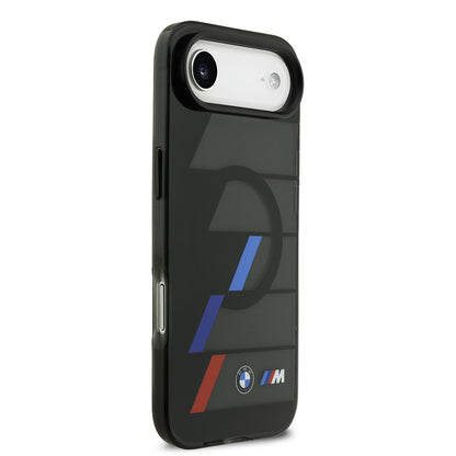 iPhone 17 Air Kılıf BMW Orjinal Lisanslı M-safe Şarj Özellikli IML Baskılı Üç Renkli M Dizayn Kapak