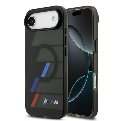 iPhone 17 Air Kılıf BMW Orjinal Lisanslı M-safe Şarj Özellikli IML Baskılı Üç Renkli M Dizayn Kapak