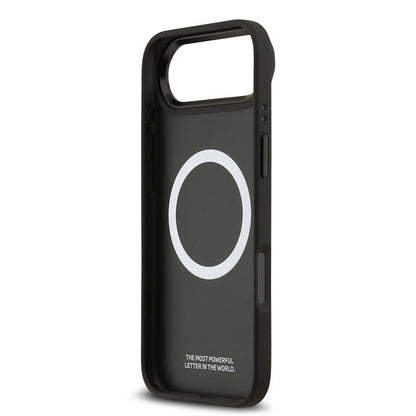iPhone 17 Air Kılıf BMW Orjinal Lisanslı M-safe Şarj Özellikli Karbon Fiber Metal Logolu Kevlar Kapak