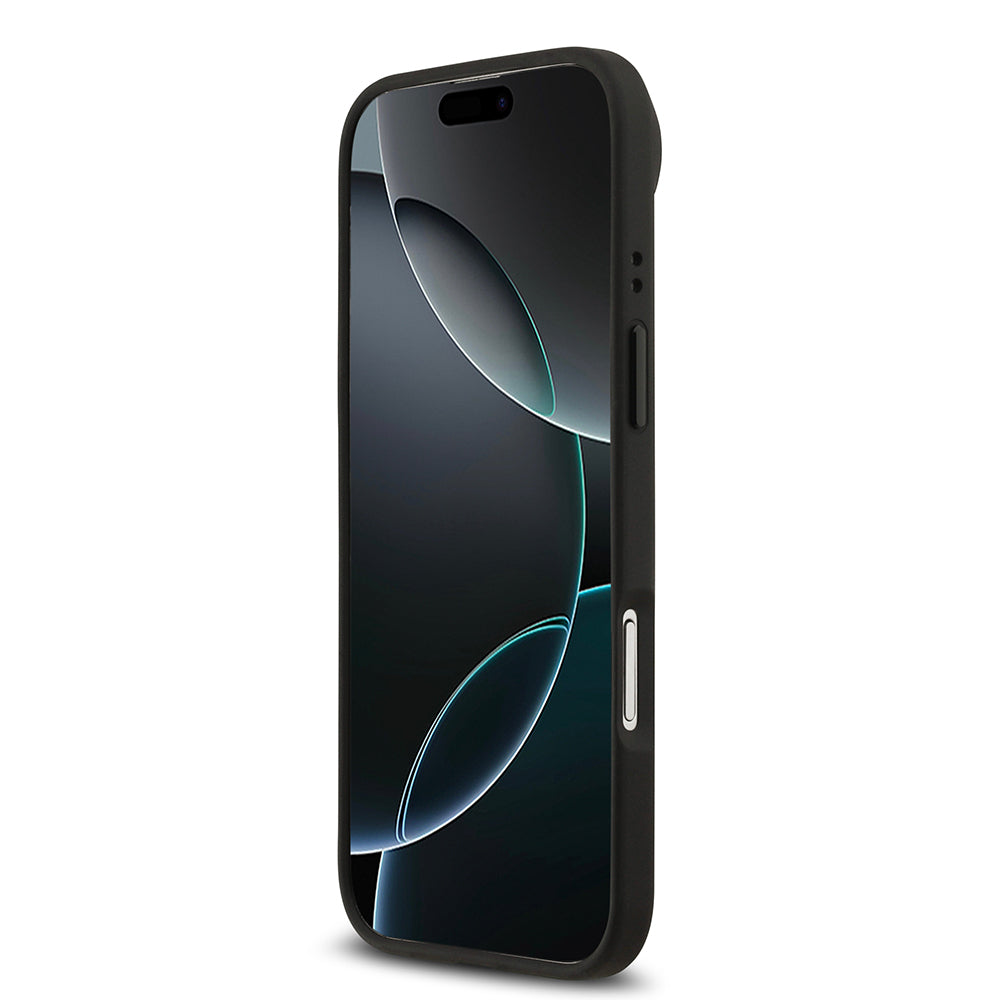 iPhone 17 Air Kılıf BMW Orjinal Lisanslı M-safe Şarj Özellikli Metal BMW ve M Logolu PU Karbon Tasarımlı Kapak