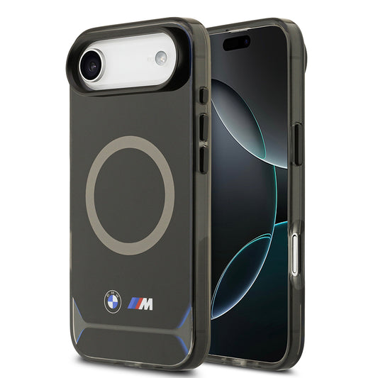 iPhone 17 Air Kılıf BMW Orjinal Lisanslı M-safe Şarj Özellikli Metal Buton Tasarımlı IML Baskılı M Dizayn Kapak