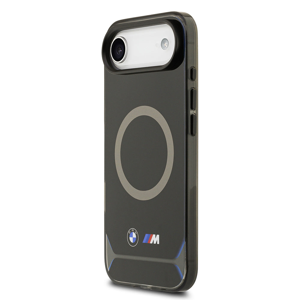 iPhone 17 Air Kılıf BMW Orjinal Lisanslı M-safe Şarj Özellikli Metal Buton Tasarımlı IML Baskılı M Dizayn Kapak