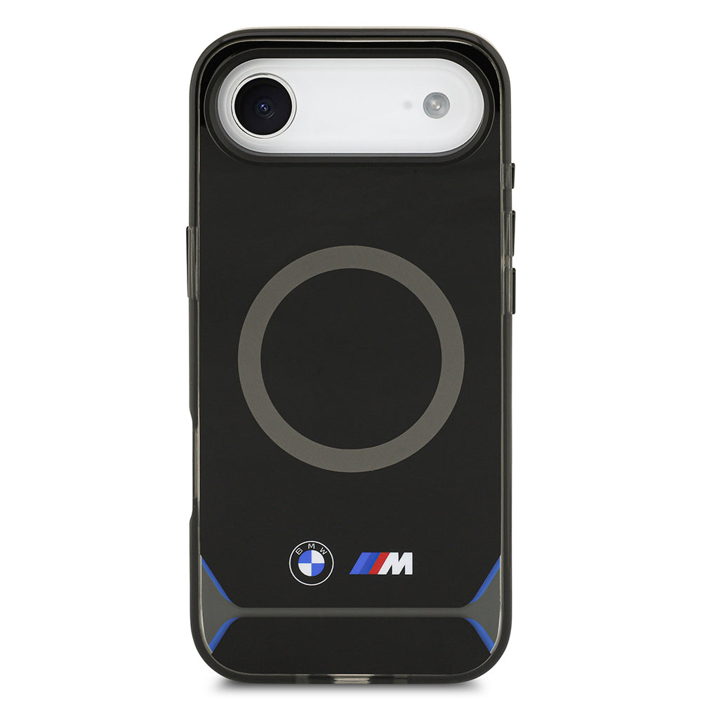 iPhone 17 Air Kılıf BMW Orjinal Lisanslı M-safe Şarj Özellikli Metal Buton Tasarımlı IML Baskılı M Dizayn Kapak