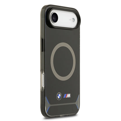 iPhone 17 Air Kılıf BMW Orjinal Lisanslı M-safe Şarj Özellikli Metal Buton Tasarımlı IML Baskılı M Dizayn Kapak