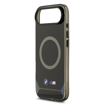 iPhone 17 Air Kılıf BMW Orjinal Lisanslı M-safe Şarj Özellikli Metal Buton Tasarımlı IML Baskılı M Dizayn Kapak