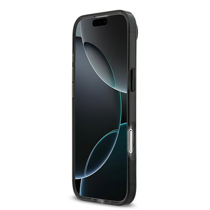 iPhone 17 Air Kılıf BMW Orjinal Lisanslı M-safe Şarj Özellikli Metal Kamera Butonlu Yatay Şeritli M Dizayn Kapak