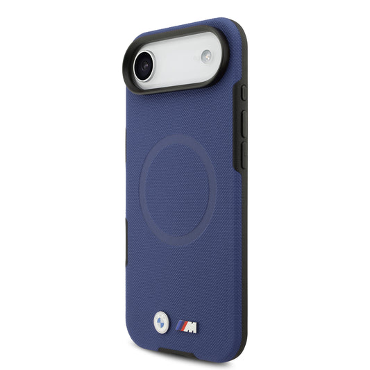 iPhone 17 Air Kılıf BMW Orjinal Lisanslı M-safe Şarj Özellikli Metal Logolu Delikli M Dizayn Deri Kapak