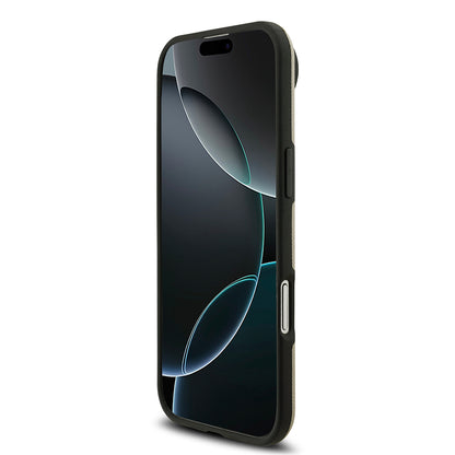 iPhone 17 Air Kılıf BMW Orjinal Lisanslı M-safe Şarj Özellikli Metal Logolu Delikli M Dizayn Deri Kapak