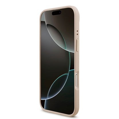 iPhone 17 Air Kılıf Guess Orjinal Lisanslı 4G Büyük Metal Logolu Kalın Askılı Kapak
