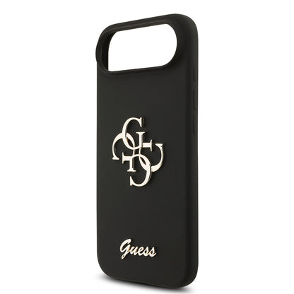 iPhone 17 Air Kılıf Guess Orjinal Lisanslı Grained Yazı Logolu Kapak