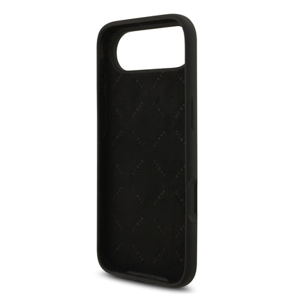 iPhone 17 Air Kılıf Guess Orjinal Lisanslı Grained Yazı Logolu Kapak