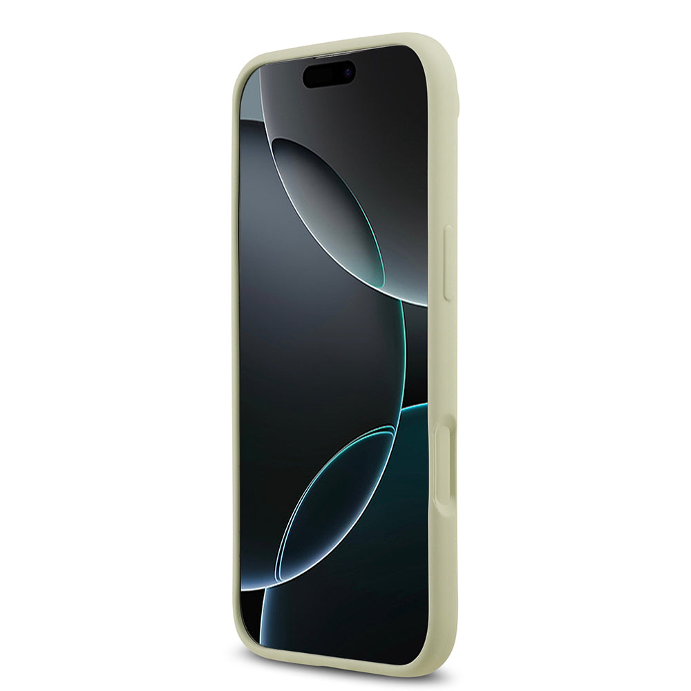 iPhone 17 Air Kılıf Guess Orjinal Lisanslı Grained Yazı Logolu Kapak