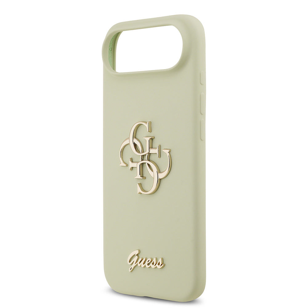 iPhone 17 Air Kılıf Guess Orjinal Lisanslı Grained Yazı Logolu Kapak