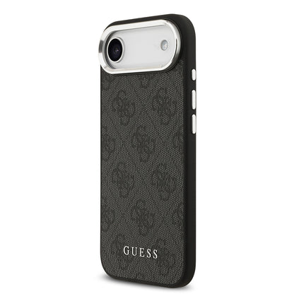 iPhone 17 Air Kılıf Guess Orjinal Lisanslı M-safe Şarj Özellikli 4G Klasik Yazı Logolu Kapak