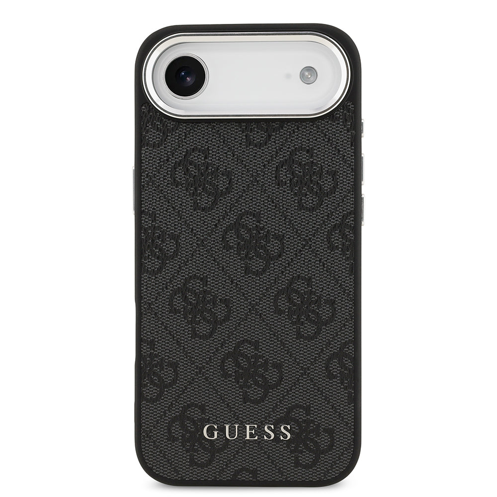 iPhone 17 Air Kılıf Guess Orjinal Lisanslı M-safe Şarj Özellikli 4G Klasik Yazı Logolu Kapak