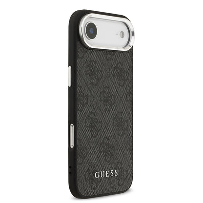 iPhone 17 Air Kılıf Guess Orjinal Lisanslı M-safe Şarj Özellikli 4G Klasik Yazı Logolu Kapak