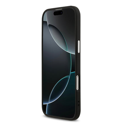 iPhone 17 Air Kılıf Guess Orjinal Lisanslı M-safe Şarj Özellikli 4G Klasik Yazı Logolu Kapak
