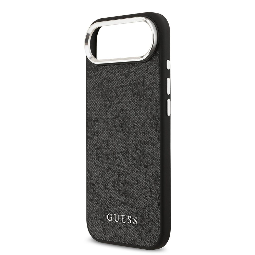 iPhone 17 Air Kılıf Guess Orjinal Lisanslı M-safe Şarj Özellikli 4G Klasik Yazı Logolu Kapak