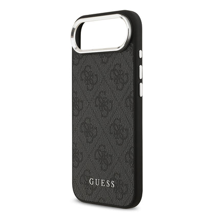 iPhone 17 Air Kılıf Guess Orjinal Lisanslı M-safe Şarj Özellikli 4G Klasik Yazı Logolu Kapak
