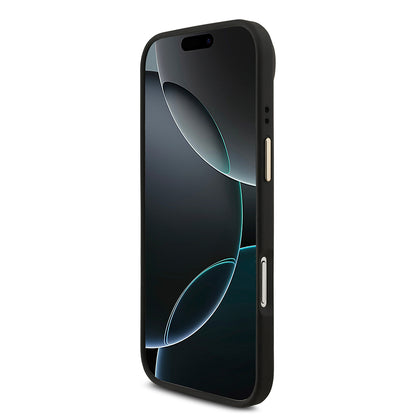 iPhone 17 Air Kılıf Guess Orjinal Lisanslı M-safe Şarj Özellikli Askılı ve 4G Logo Kartlıklı Kapak