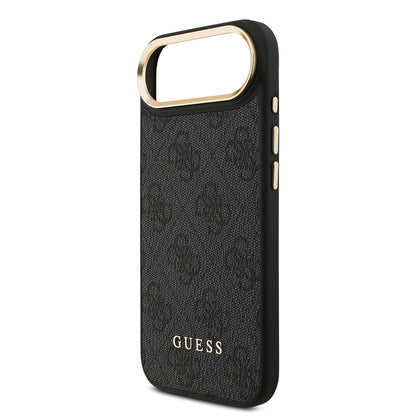 iPhone 17 Air Kılıf Guess Orjinal Lisanslı M-safe Şarj Özellikli Askılı ve 4G Logo Kartlıklı Kapak