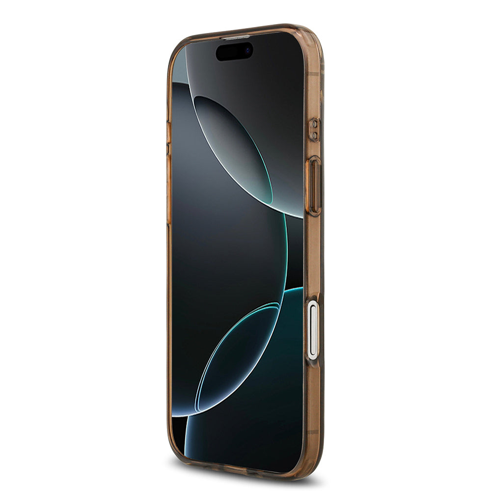 iPhone 17 Air Kılıf Guess Orjinal Lisanslı M-safe Şarj Özellikli IML Baskılı Klasik Logolu 4G Desenli Kapak