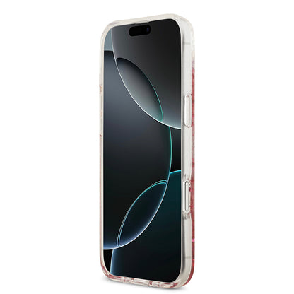 iPhone 17 Air Kılıf Guess Orjinal Lisanslı M-safe Şarj Özellikli Transparan Resin Bottom Kapak