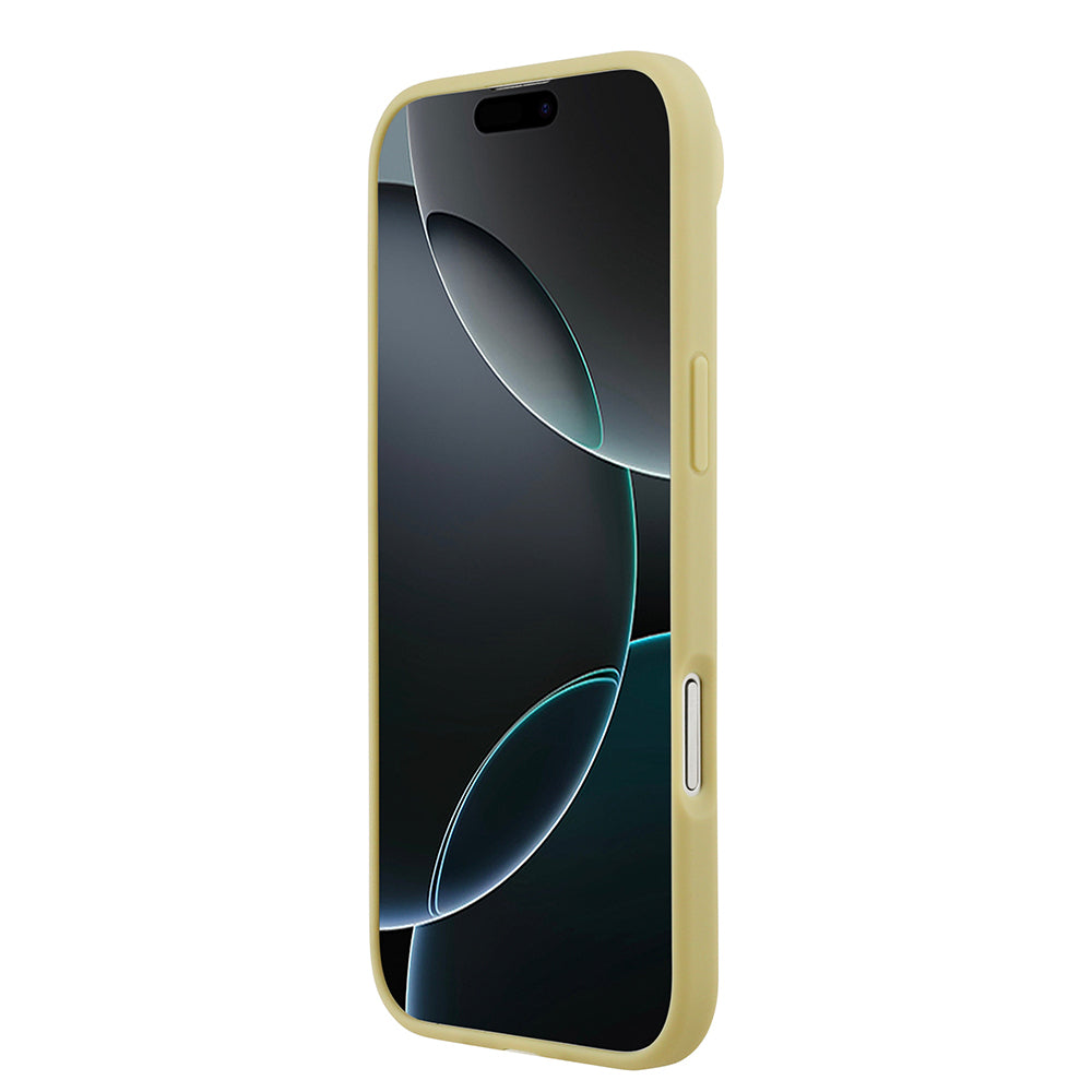 iPhone 17 Air Kılıf Guess Orjinal Lisanslı Taşlı Arka Yüzey Üçgen Logolu Kapak
