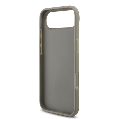 iPhone 17 Air Kılıf Guess Orjinal Lisanslı Taşlı Arka Yüzey Üçgen Logolu Kapak