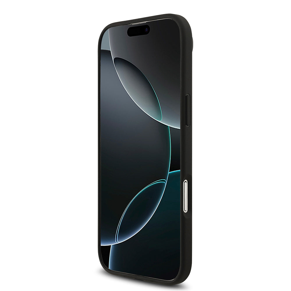 iPhone 17 Air Kılıf Guess Orjinal Lisanslı Taşlı Arka Yüzey Üçgen Logolu Kapak