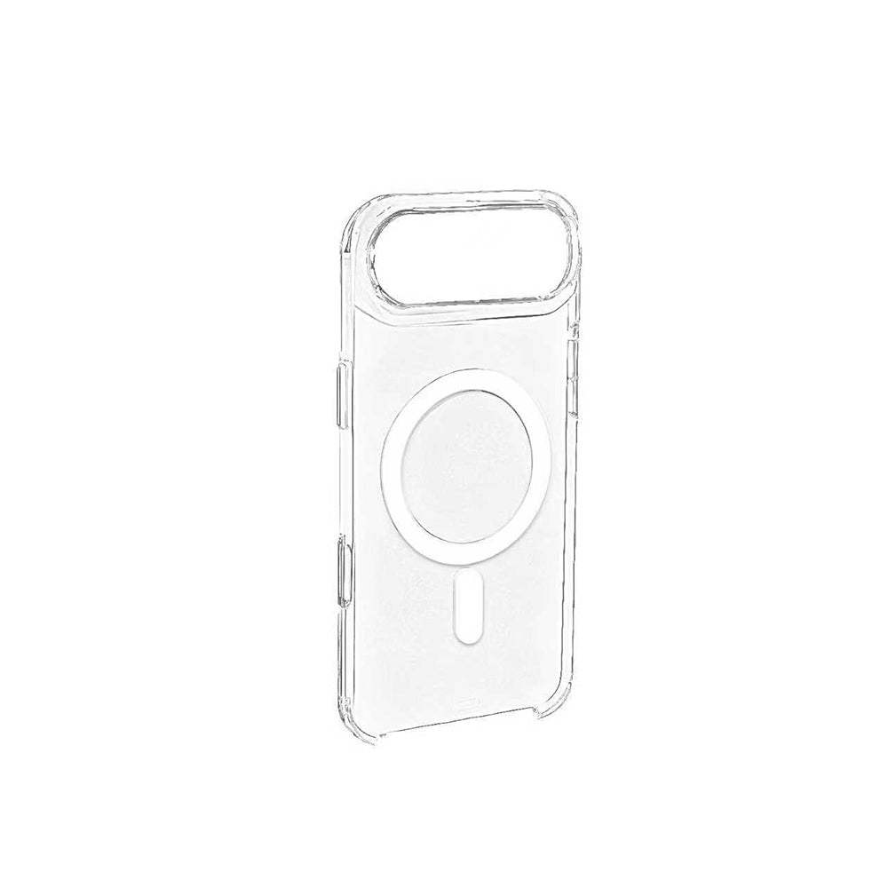 Apple iPhone 17 Air Kılıf IC Çipli Zore Wireless Şarj Özellikli Şeffaf Orjin Kapak