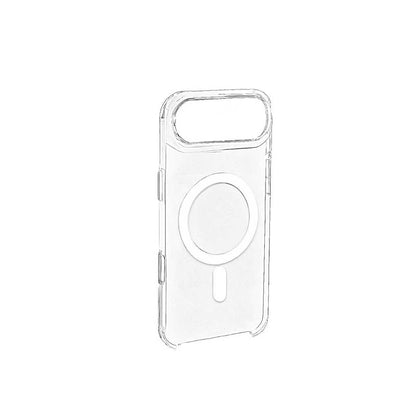 Apple iPhone 17 Air Kılıf IC Çipli Zore Wireless Şarj Özellikli Şeffaf Orjin Kapak