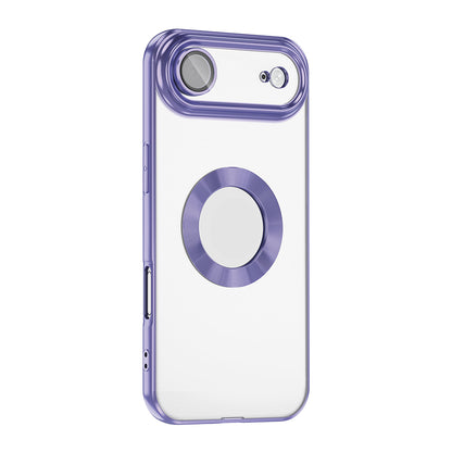 Apple iPhone 17 Air Kılıf Kamera Korumalı Logo Gösteren Zore Omega Kapak