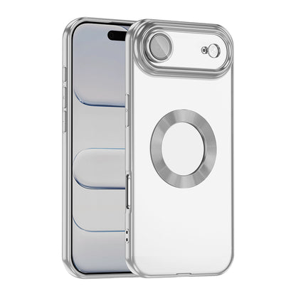 Apple iPhone 17 Air Kılıf Kamera Korumalı Logo Gösteren Zore Omega Kapak