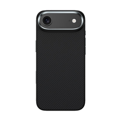 iPhone 17 Air Kılıf Karbon Fiber M-safe Şarj Özellikli Benks Hybrid ArmorPro 600D Kevlar Kapak