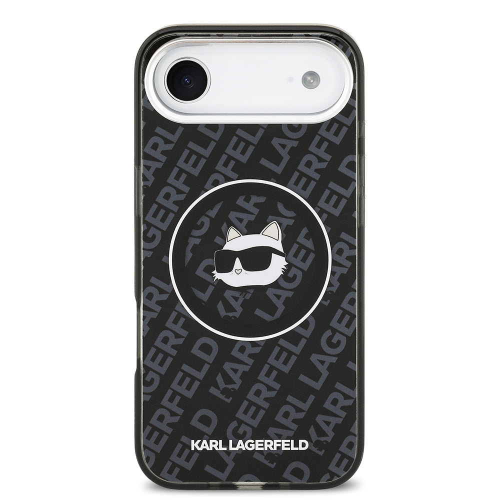 iPhone 17 Air Kılıf Karl Lagerfeld Orjinal Lisanslı IML Baskılı Choupette Heads Kapak