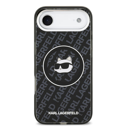 iPhone 17 Air Kılıf Karl Lagerfeld Orjinal Lisanslı IML Baskılı Choupette Heads Kapak