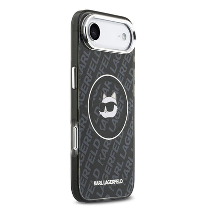 iPhone 17 Air Kılıf Karl Lagerfeld Orjinal Lisanslı IML Baskılı Choupette Heads Kapak