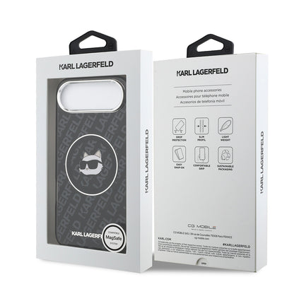 iPhone 17 Air Kılıf Karl Lagerfeld Orjinal Lisanslı IML Baskılı Choupette Heads Kapak