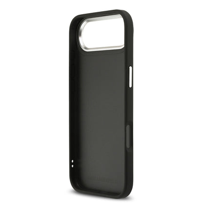 iPhone 17 Air Kılıf Karl Lagerfeld Orjinal Lisanslı Metal Logolu K&C Heads Pin Kapak