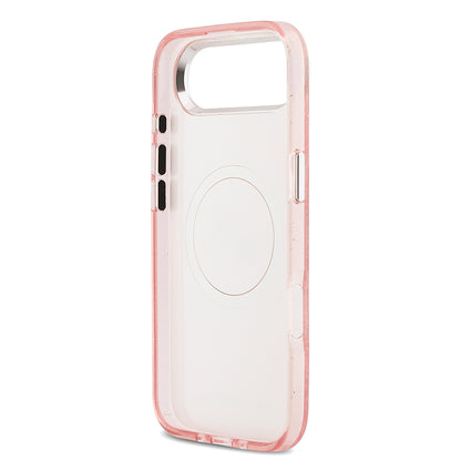 iPhone 17 Air Kılıf Karl Lagerfeld Orjinal Lisanslı Parlayan Simli Karl & Choupette Heads Kapak