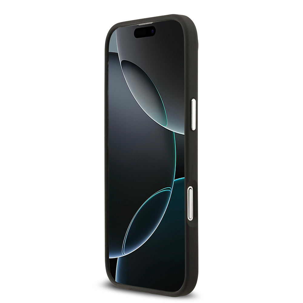 iPhone 17 Air Kılıf Lacoste Orjinal Lisanslı M-safe Şarj Özellikli Champs Elysees PU Deri Tasarımlı Kapak