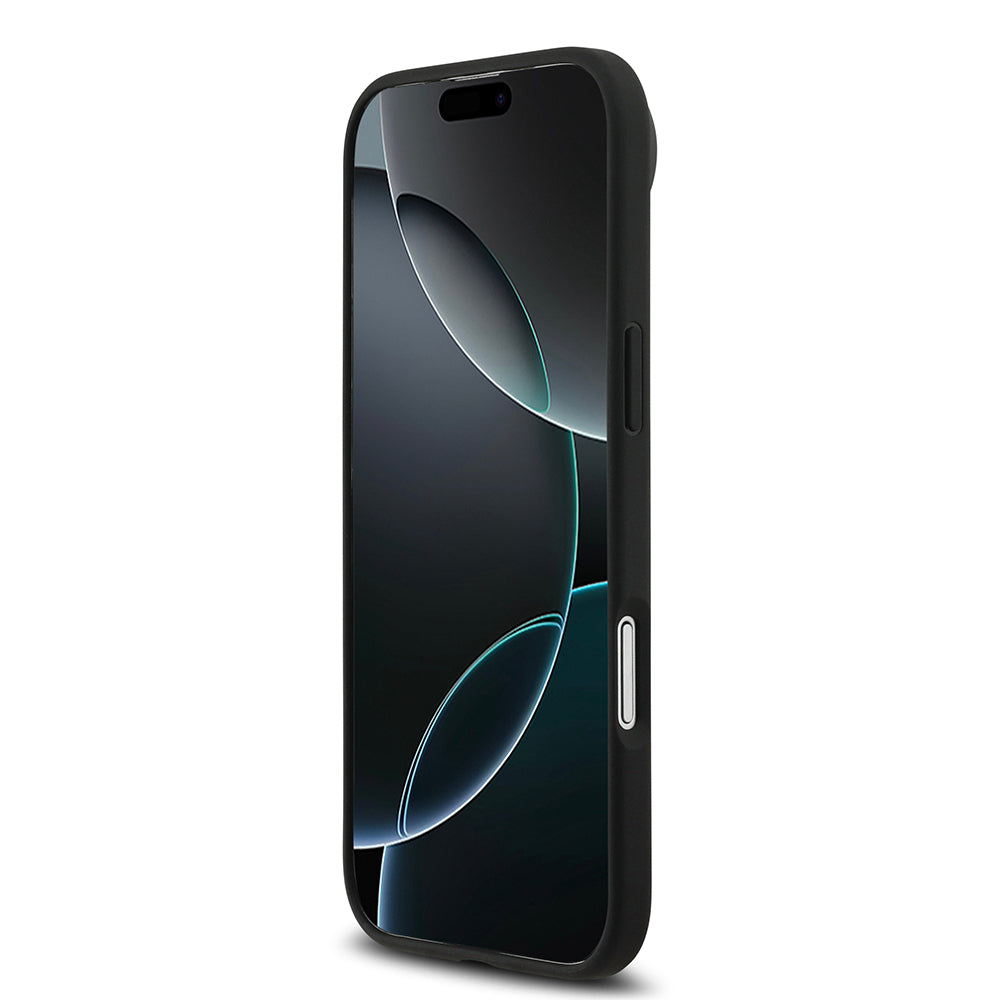 iPhone 17 Air Kılıf Lacoste Orjinal Lisanslı M-safe Şarj Özellikli PU Deri Tasarımlı Kartlıklı Karışık Monogram Desenli Kapak
